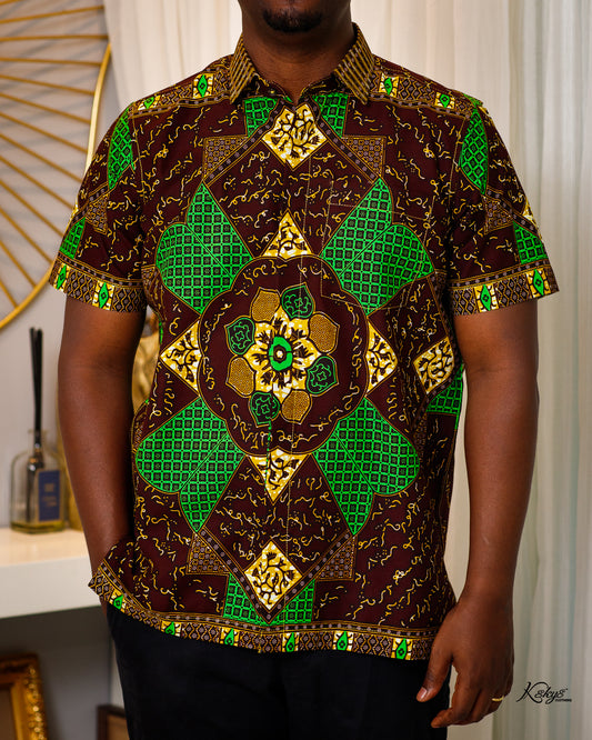 OKUNO PA GREEN SHORT SLEEVE