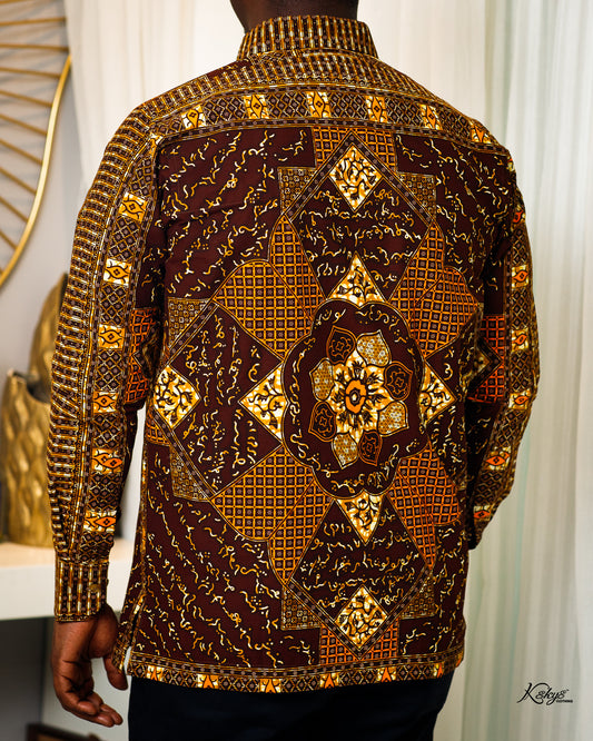 OKUNO PA BROWN LONG SLEEVE