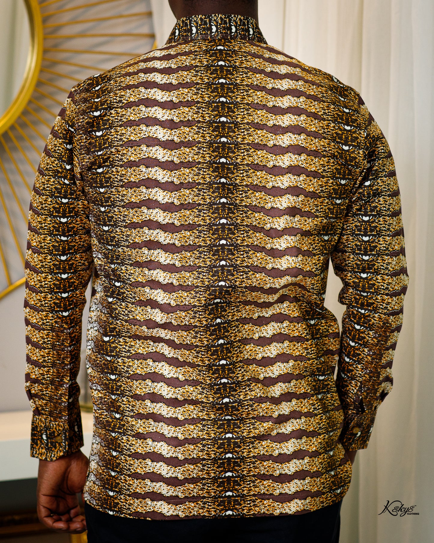 WOODIN BROWN LONG SLEEVE