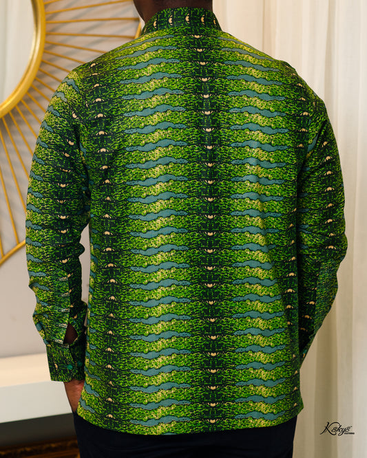 WOODIN GREEN LONG SLEEVE