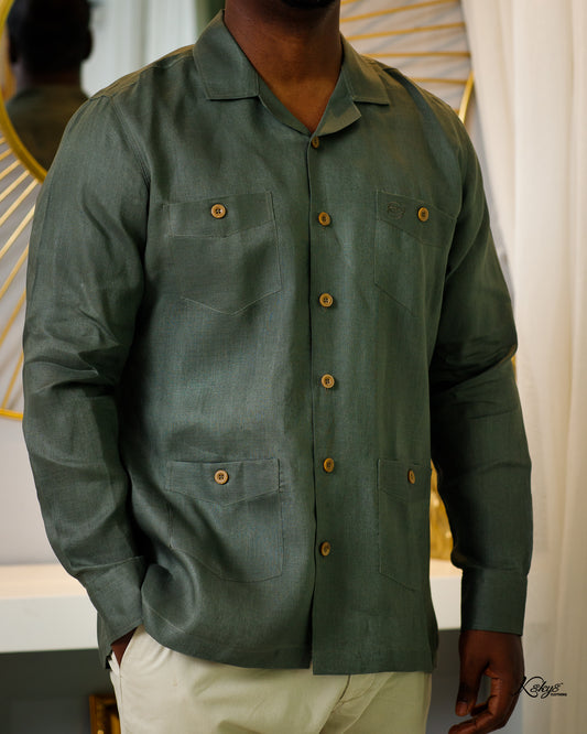 LA PELLE ARMY GREEN