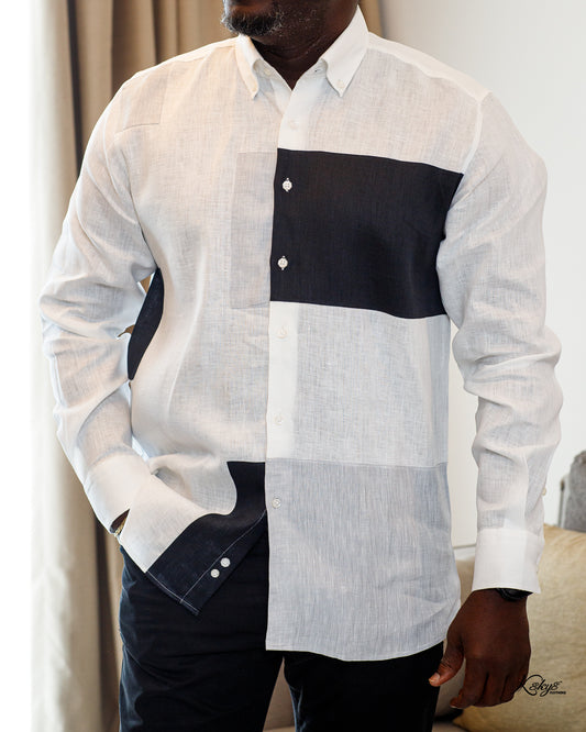 LINEN BLACK PATCH