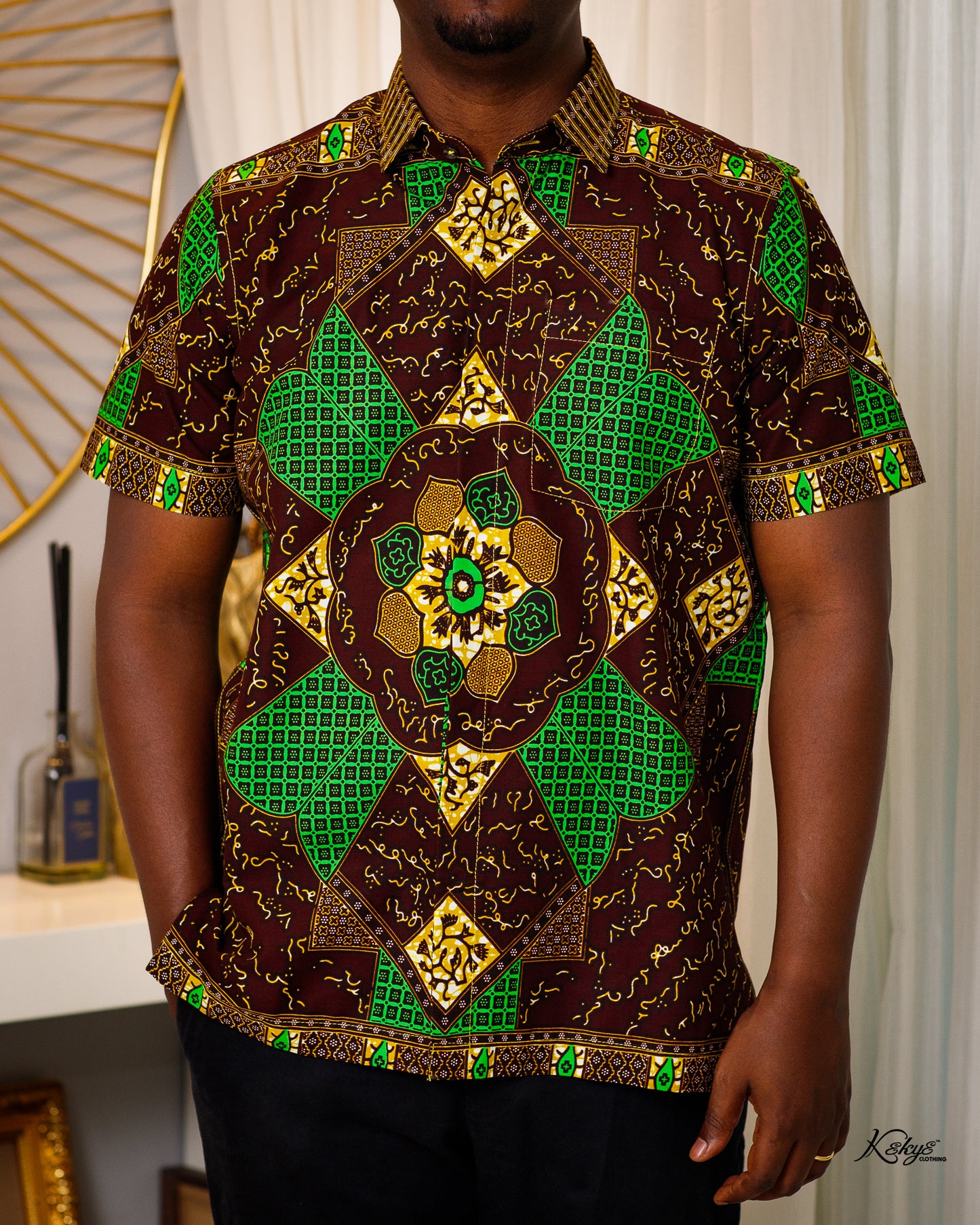 OKUNO PA GREEN SHORT SLEEVE