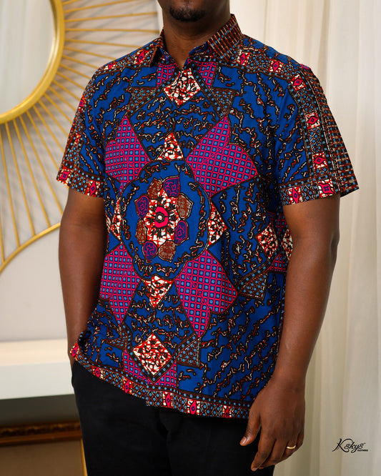 OKUNO PA PINK SHORTS SLEEVE