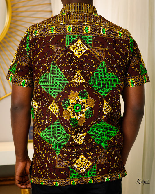 OKUNO PA GREEN SHORT SLEEVE