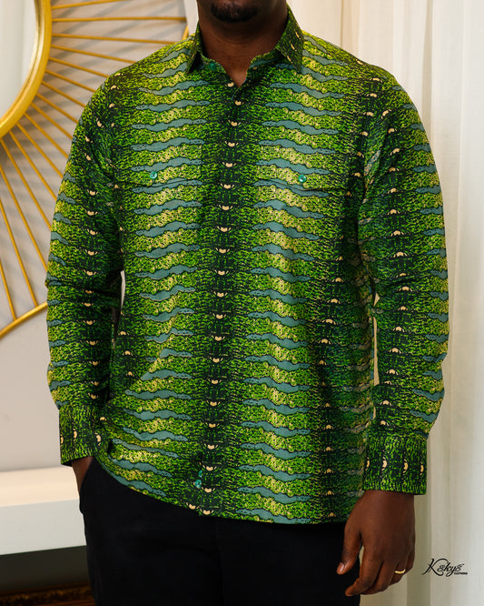 WOODIN GREEN LONG SLEEVE